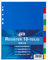 TSI 65210 Register aus Kunststoff PP 10-teilig, bunten Taben