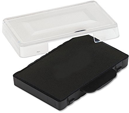 Trodat T5430 Stamp Replacement Ink Pad, 1 x 1 5/8, Black