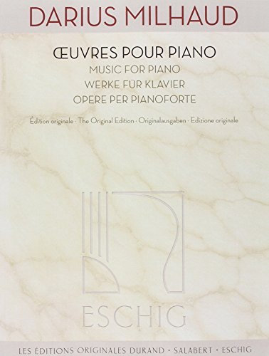 uvres pour Piano - Music for Piano