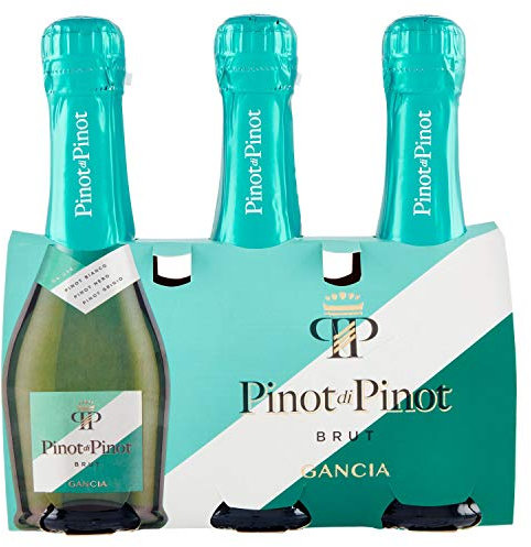 Pinot di Pinot Brut, Gancia - confezione da 3 x 200 ml