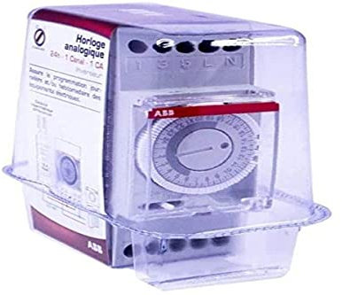 Abb stotz - Wats timer 1 giorno senza interruttore a tempo pro sistema di distribuzione compatto m analogico 8.012.542,629306 millions