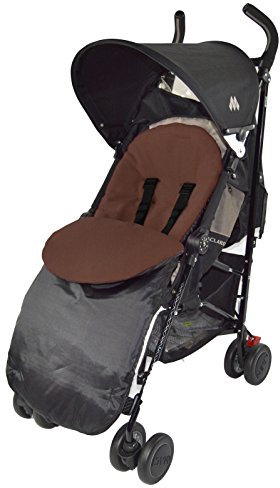 Fußsack/COSY TOES kompatibel mit Quinny Buzz/Zapp/Zapp XTRA/Moodd braun