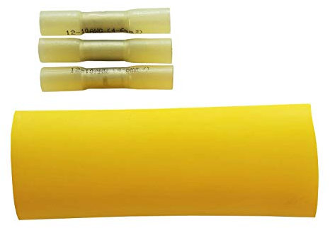 netproshop Kabel Reparatur Set f Kabel 3x4,0mm² gelb wasserdicht 4 tlg
