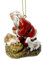 Joseph Studio Kneeling Santa with Baby Jesus Christmas Ornament