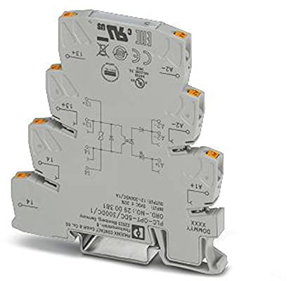 PHOENIX CONTACT PLC-OPT-5DC/300DC/1 Solid State Relaismodul, 5V DC Eingang, 10 Stück