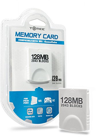 Wii/ GC Tomee 128 MB Memory Card (2043 Blocks)