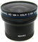 Zeikos ZE-1858F 52/58mm 0.18X high definition Super Fisheye lens with Macro attachment, includes lens pouch and cap covers (Life Time Warranty)
