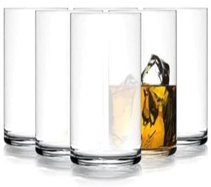 Bormioli Luigi Topclass Lot de 6 Verres Hauts, Verre sonore, Transparent, 35 cl,