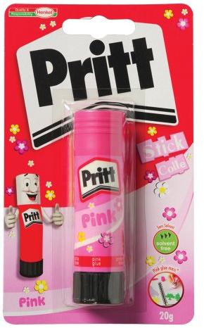 Pritt Glue Stick, 20 g - Pink