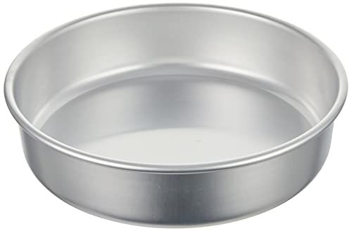 Pentole Agnelli Linea Pasticceria e Pizza Tortiera Conica in Alluminio con Orlo (H 8 Cm), Argento, 28 cm