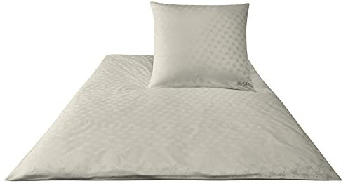 JOOP! 4020 Cornflower Mako-Satin-Bettwäsche 155x220 + 1x 80x80 sand-17