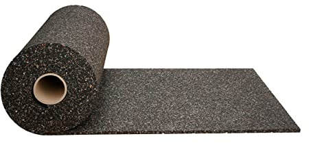 Gummimatte Anti-Vibrationsmatte aus Gummi 200x125x15cm SZAGATO | Made in Germany Dicke 15 mm Antirutschmatte Bautenschutzmatte Gummigranulatmatte Kofferraummatte Anti-Rutschmatte