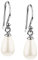 Nenalina Ohrstecker 925 Silber Damen Ohrringe Ohrhänger mit Muschel Perlen Tropfen