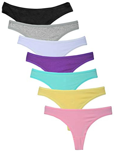 Closecret Tanga Simple y Confortable para Mujer (Set of 7)