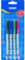 STYLEX 48102 Markierstift, 4er Set, Schwarz, Blau, Rot, Grün, Mit Beveled Tips
