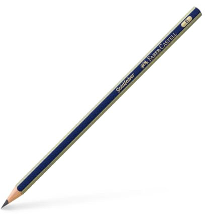 Faber-Castell 1221 – Bleistift Graphit-b, Box mit 12 Stück