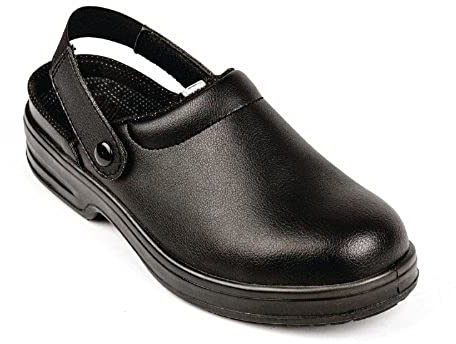 Slipbuster Lite Safety Clog Black - UK 11 EU 46