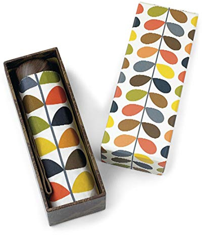 Orla Kiely Microslim Luxury Gift Box Multi Stem Umbrella 15.5cms Closed