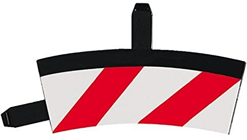 Carrera 20020569 Digital 124 Red/White Inside Shoulder Strip (x6) & End Piece (x2) for 1/30° Banked Curve-1:24 Track Slot Car Accessory, Multicoloured