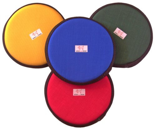 DOGS and MORE Schwimmfähiger Frisbee aus Stoff 'Klein' in Rot