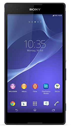 Sony Xperia T2 Ultra Smartphone (15,2 cm (6 Zoll) HD-Display, 1,4 GHz-Quad-Core-Prozessor, 13 Megapixel-Kamera, 8 GB interner Speicher, Android 5.0) schwarz