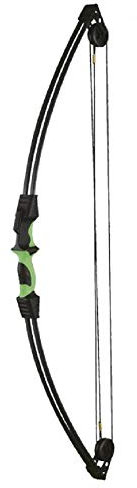 G8DS Compoundbogen Master Archer 12lbs Beidhändig mit 2 Pfeilen, Köcher, Fingertab