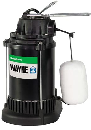 Wayne 57610-WYN1 SPF33 Bomba Sumergible Termoplástica Sumergible con Interruptor Flotador Vertical 100V 8