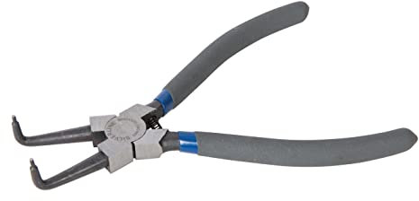 Silverline PL65 Abgewinkelte Sicherungsring-Zange für Innenringe 180 mm