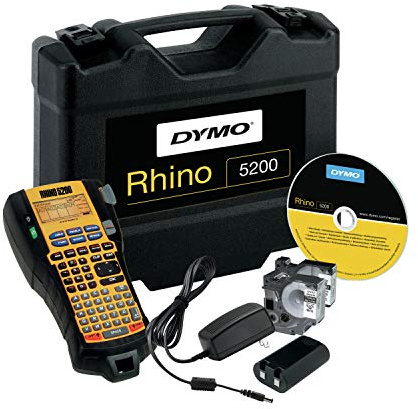 Dymo S0915350 Verwendet 6 D1-Etiketten PnP, 9 x 12 mm, silber/grau