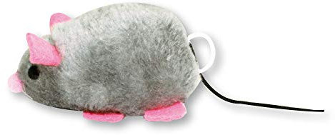 Croci C6098218 Katzenspielzeug ausziehbare Maus, 1 Stück (1er Pack)