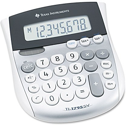 Texas Instruments TI-1795 SV Standard Function Calculator