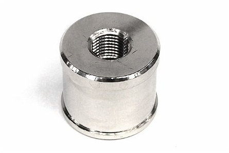 Anschlussadapter für Ultra-Durchlaufkühler 2000 & 4000 auf G1/4 - Messing vernickelt