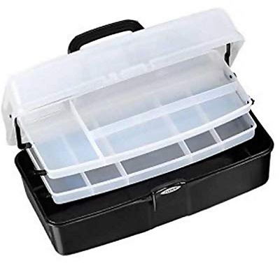 Fladen Fishing - 2-Tray Cantilever Tackle Box – Compact, Durable & Organised Storage for Anglers