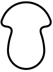 Original Kaiser Plätzchen Ausstecher Pilz 5 cm, Weihnachten Plätzchenausstecher, Keksausstecher Edelstahl, Plätzchen Ausstecher für Plätzchen, Kekse und Fondant