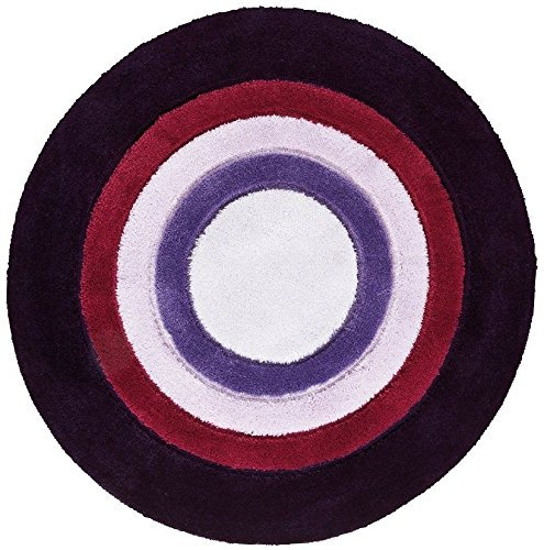 Nicol Badteppich Diana Key West/lila rund Ø100cm