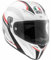 AGV Helm GT VELOCE Multi ASPIDE weiß-schwarz-rot Gr. M (57/58)