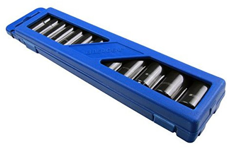 13pc 1/2 dr Deep Impact Sockets Metric 12 Point Bi-Hex 13-32mm