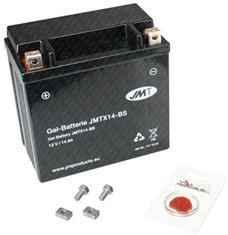 Gel-Batterie für Yamaha XJR 1200, 1995-1998 (Typ 4PU), 12 AH, wartungsfrei, inkl. Pfand €7,50