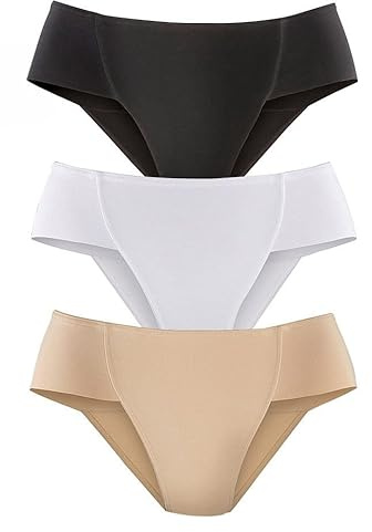 PETITE FLEUR Damen Formslip | im 3er-Pack, Power-Netz mit Bauchweg-Effekt