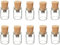 10PCS 4GB niedliche Drift Flasche USB Flash Drive Memory Stick verstauen Disk Weihnachts Geschenk grün 4 GB