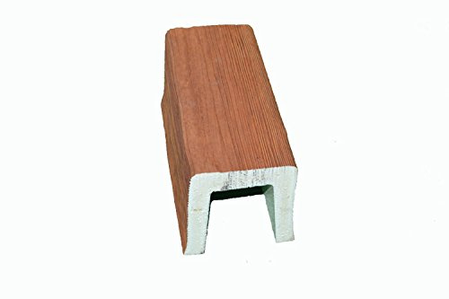 Viga de poliuretano 300x10x10cm - Nogal