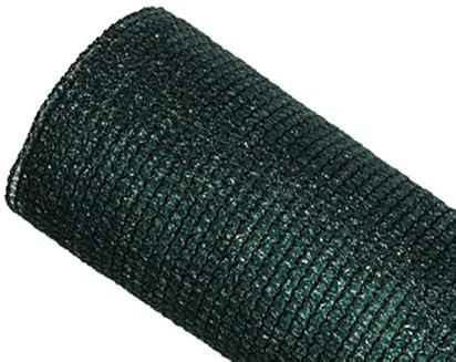 MAILLESTORE Brise-Vue 85% - Vert/Noir - 130gr/m² - sans Boutonnières Vert/Noir 1m x 3m