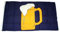 Flaggenking Flagge/Fahne, Bierkrug, wetterfest, mehrfarbig, 150x90x1 cm, 16353