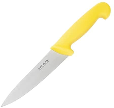 Hygiplas koksmes 16cm geel