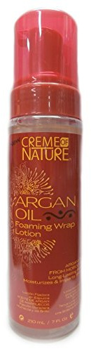 Creme of Nature Argan Oil Foaming Wrap Lotion 207ml