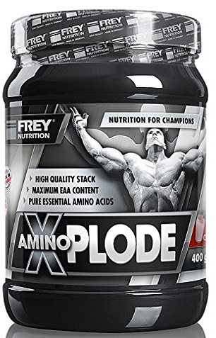 FREY Nutrition EAA BOOST 400g - Sauerkirsche - Enthält alle 8 essentiellen Aminosäuren (EAAs) - Hoher Anteil an verzweigtkettigen Aminosäuren (BCAAs) - Frei von künstlichen Vitaminzusätzen