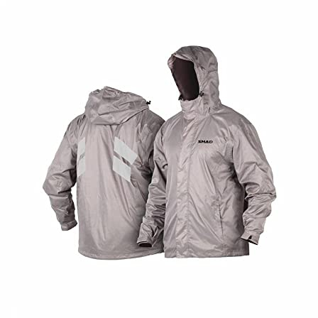 SHAD Rain Jacket, Silver, Size XL