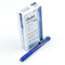 Pentel Clic Radiergummi mit Gummigriff, blauer Schaft, 12 Stück