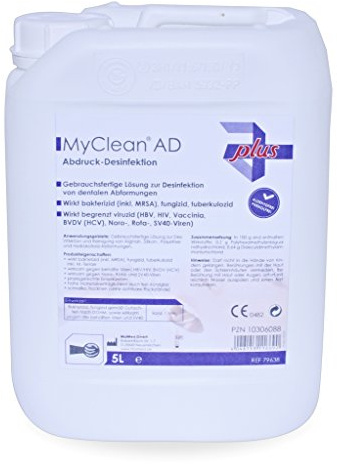 MyClean® AD Abdruck Desinfektion & Reinigung - 5L