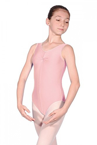 Roch Valley Sheree Nylon/Lycra Leotard Pale pink Age 7-8 122-128cm (1b)